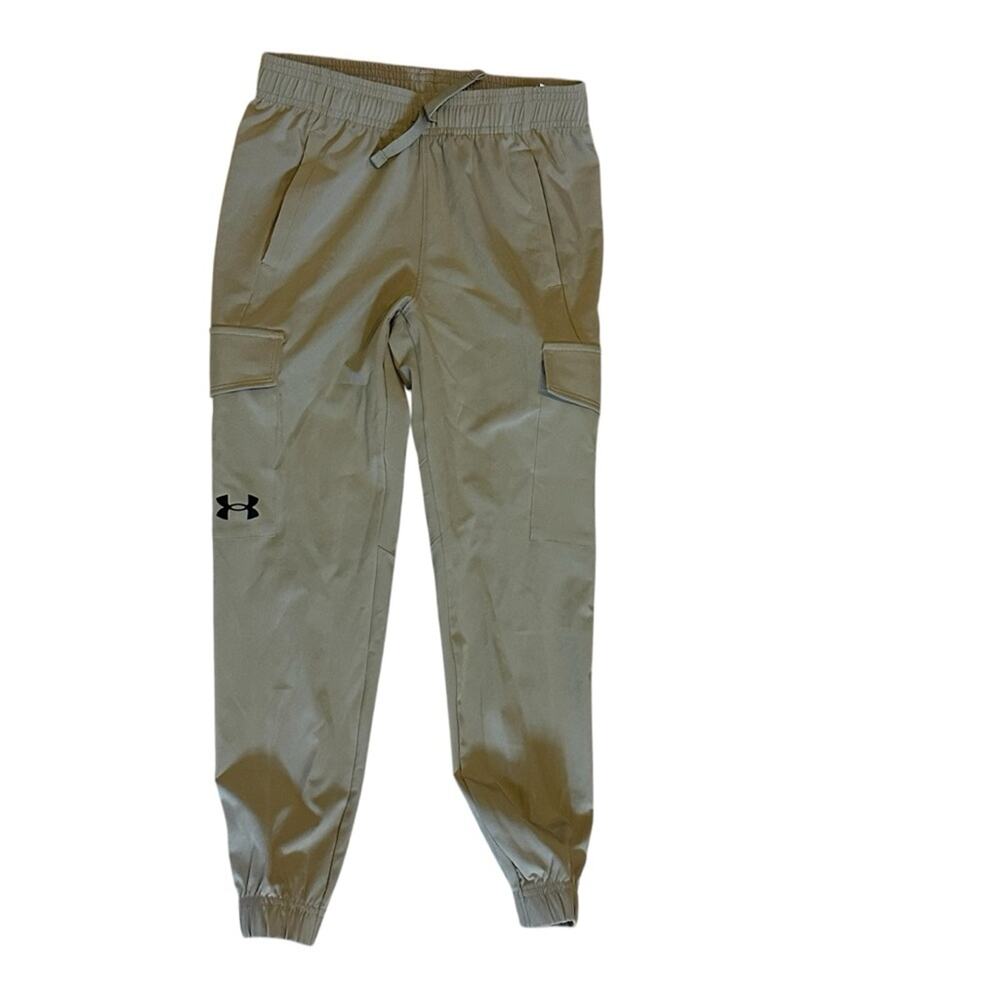 Under Armour Khaki Joggers kids size S